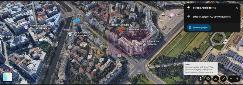 Cladire individuala S+P+3E, zona Parlament | Inchiriata, randament 5%